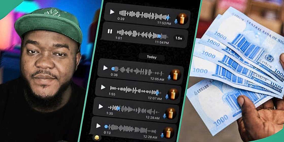 Man shares lady's reaction after giving her N10k Man shares lady's reaction after giving her N10k