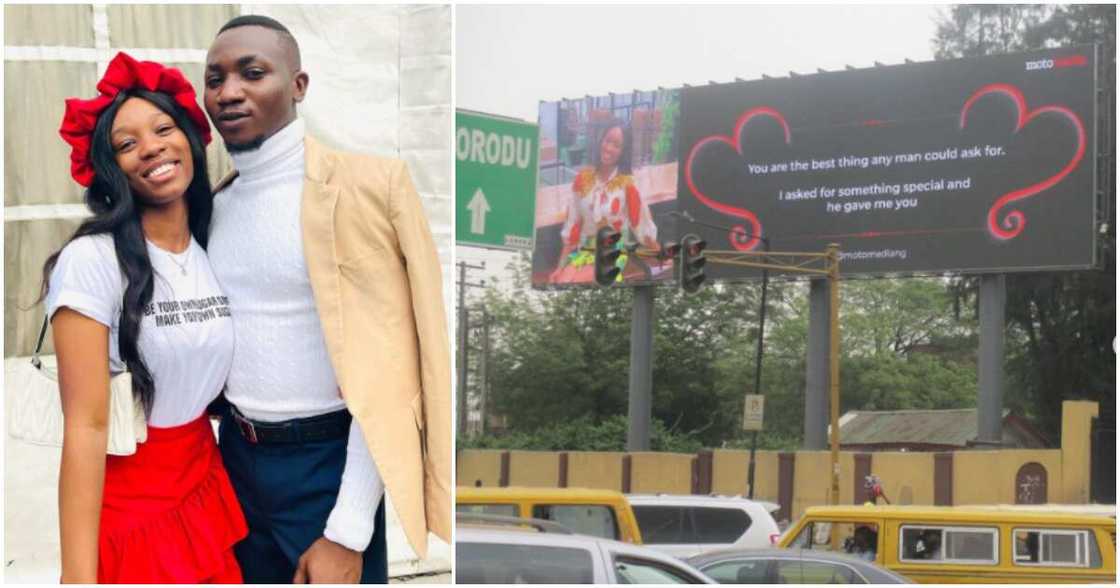 Valentine's Day: Pamilerin gets billboard for Motun Valentine's Day: Pamilerin gets billboard for Motun