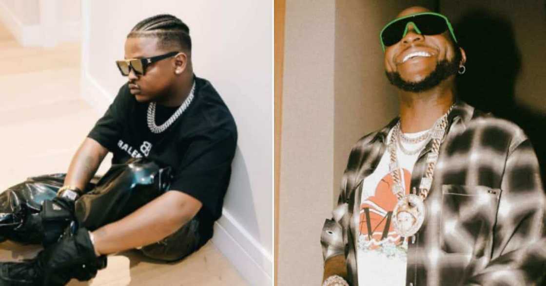 Focalistic, Davido, cash, social media Focalistic, Davido, cash, social media