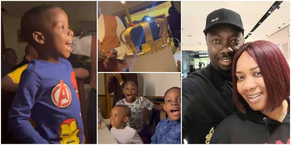 Obi Cubana's son clocks 6 Obi Cubana's son clocks 6