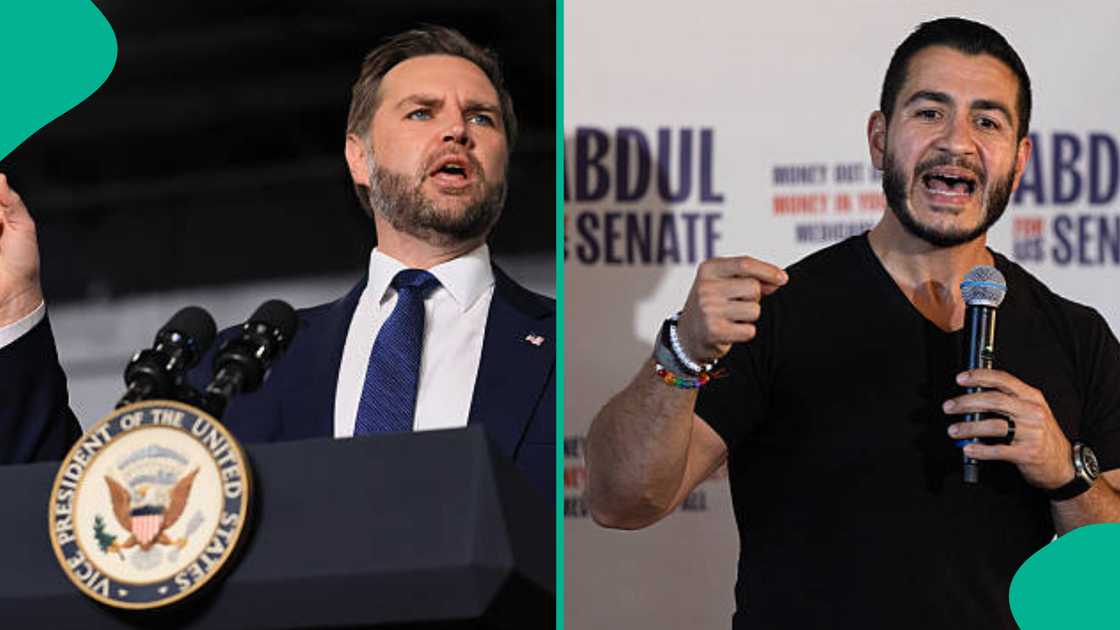 JD Vance da Abdul El-Sayed JD Vance da Abdul El-Sayed