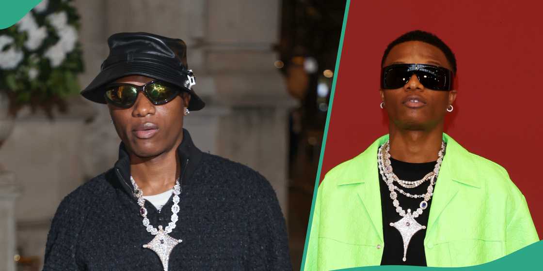 Wizkid shows football skills in old video. Wizkid shows football skills in old video.