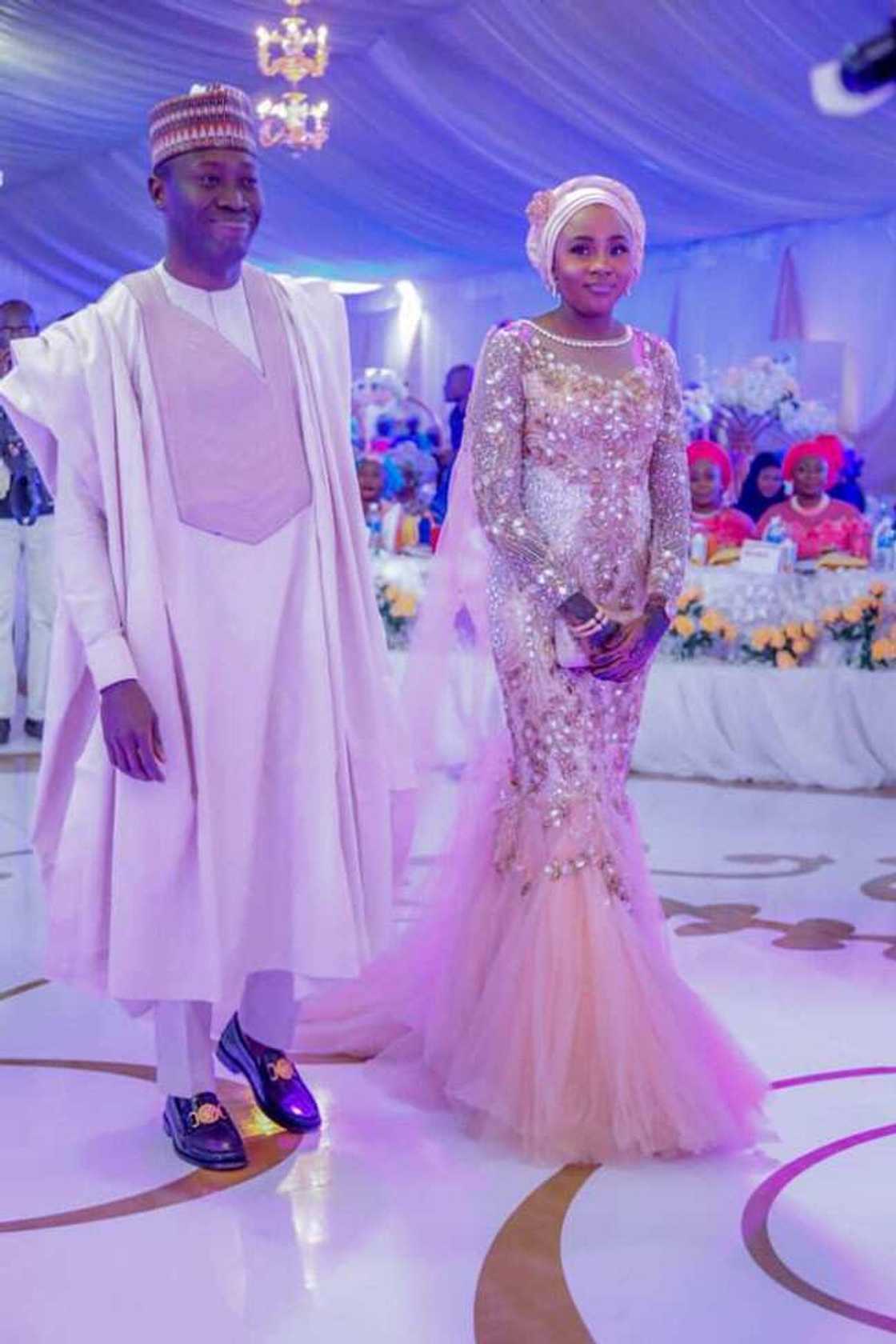 Hotunan daurin auren dan shugaban majalisar dattawa, Ahmad Lawan Hotunan daurin auren dan shugaban majalisar dattawa, Ahmad Lawan