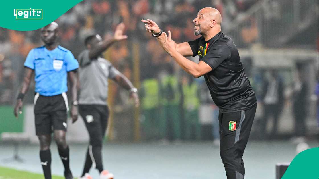 Eric Chelle is the Super Eagles coach Eric Chelle is the Super Eagles coach