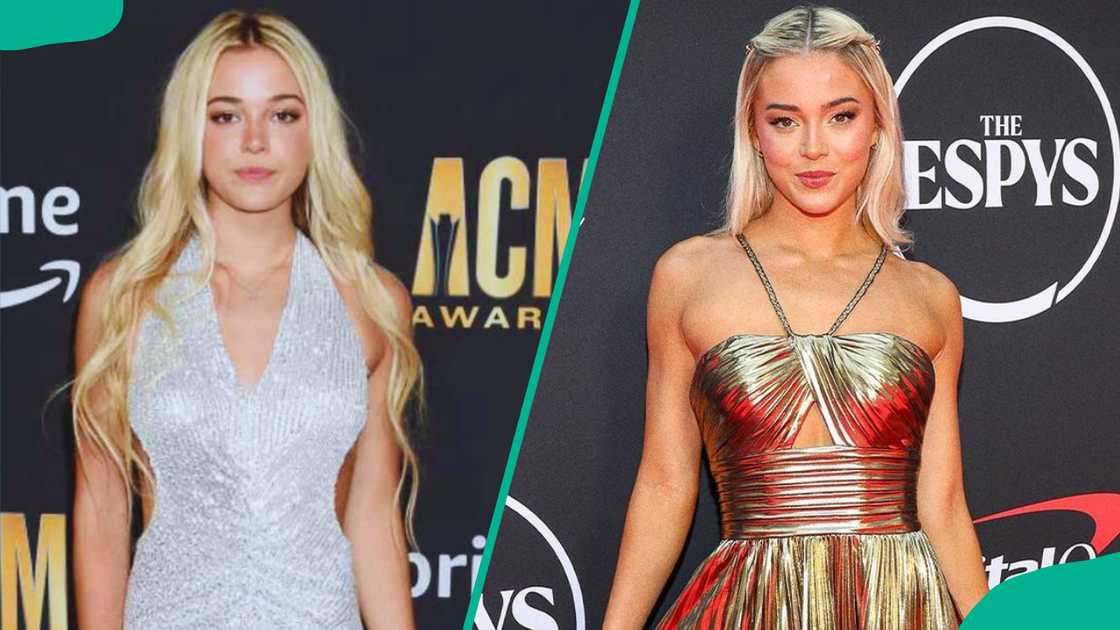 Olivia Dunne wearing pretty dresses