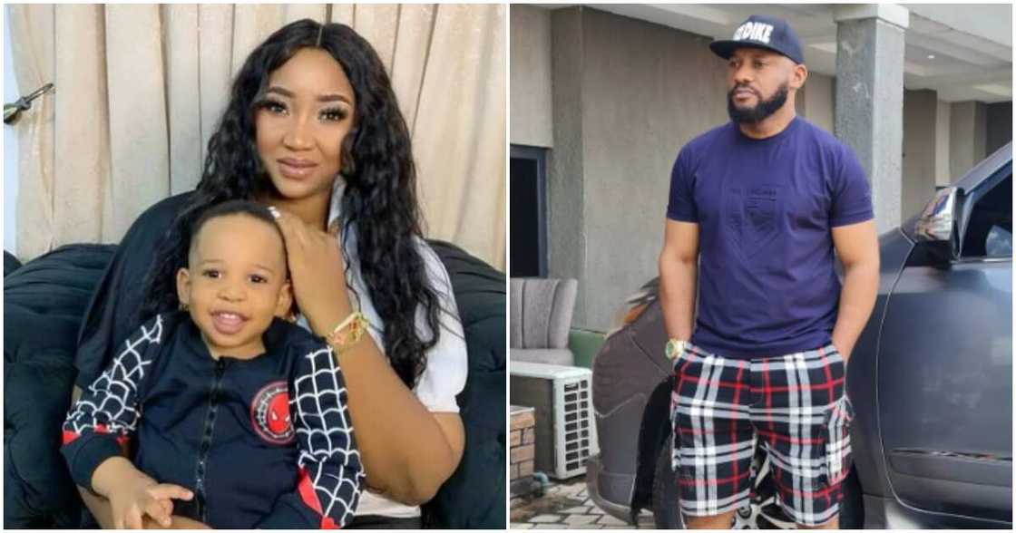 Actor Yul Edochie and his second wife Actor Yul Edochie and his second wife