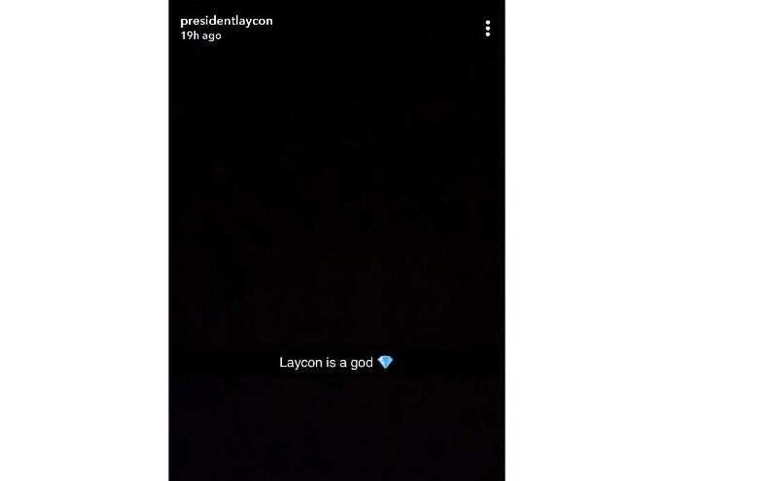 I am a god: BBNaija 2020 winner Laycon declares on social media I am a god: BBNaija 2020 winner Laycon declares on social media