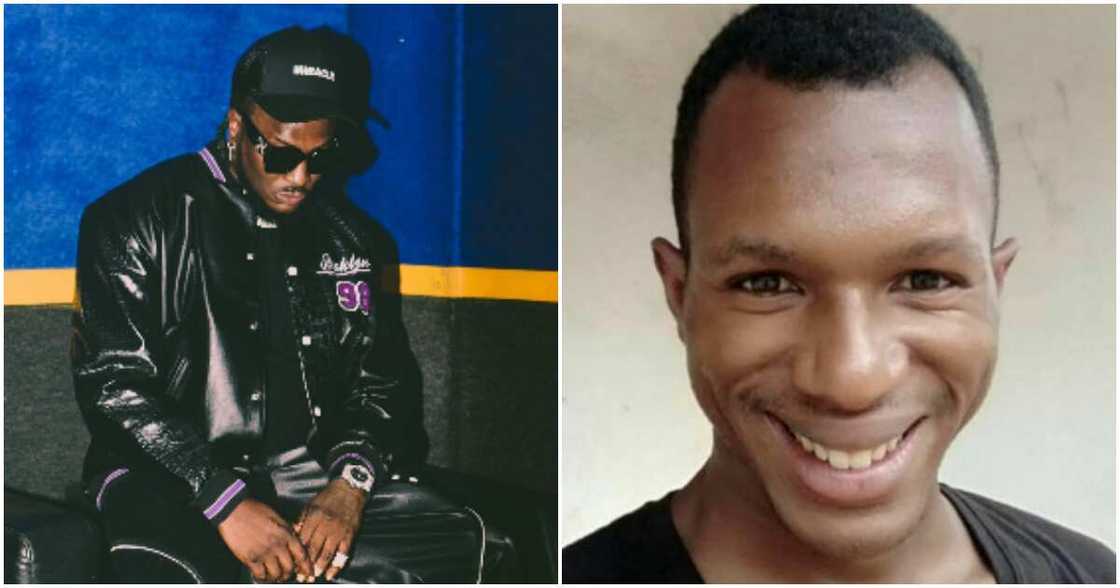 Singer Peruzzi and twitter's Daniel Regha Singer Peruzzi and twitter's Daniel Regha