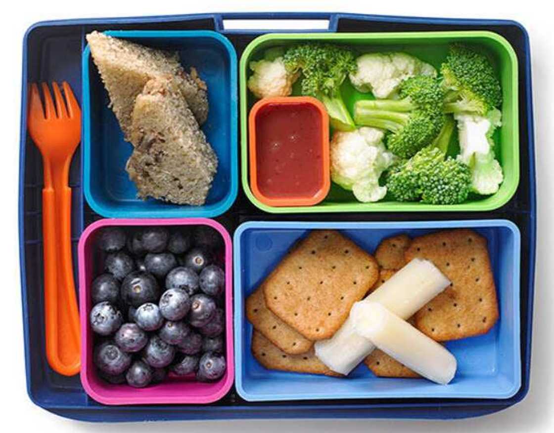 Healthy snacks for kids at school