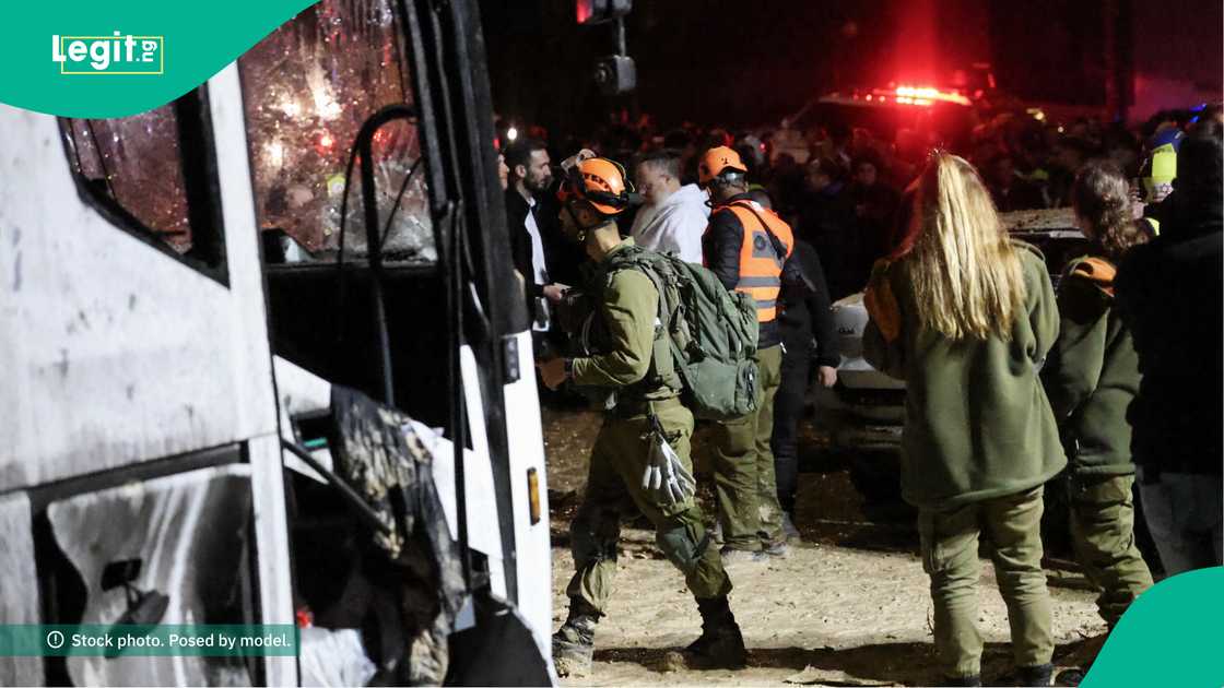 Makaman da Iran ta harba sun yi barna a Isra'ila.