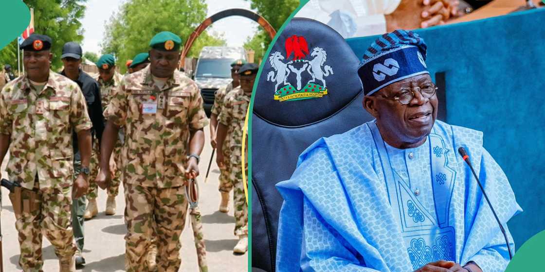 Armed soldiers and DSS operatives patrol around Eagle Square during the protest. Armed soldiers and DSS operatives patrol around Eagle Square during the protest.