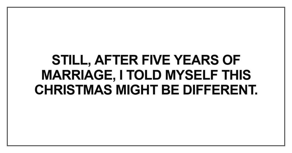 Still, after five years of marriage Still, after five years of marriage