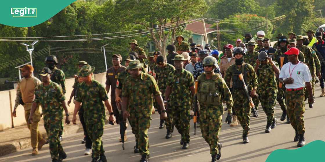 Police, soldiers take over national assembly, Eagles Square in Abuja