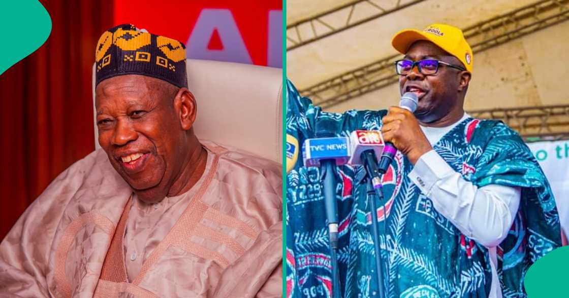 Shugaban APC da Gwamna Makinde. Shugaban APC da Gwamna Makinde.