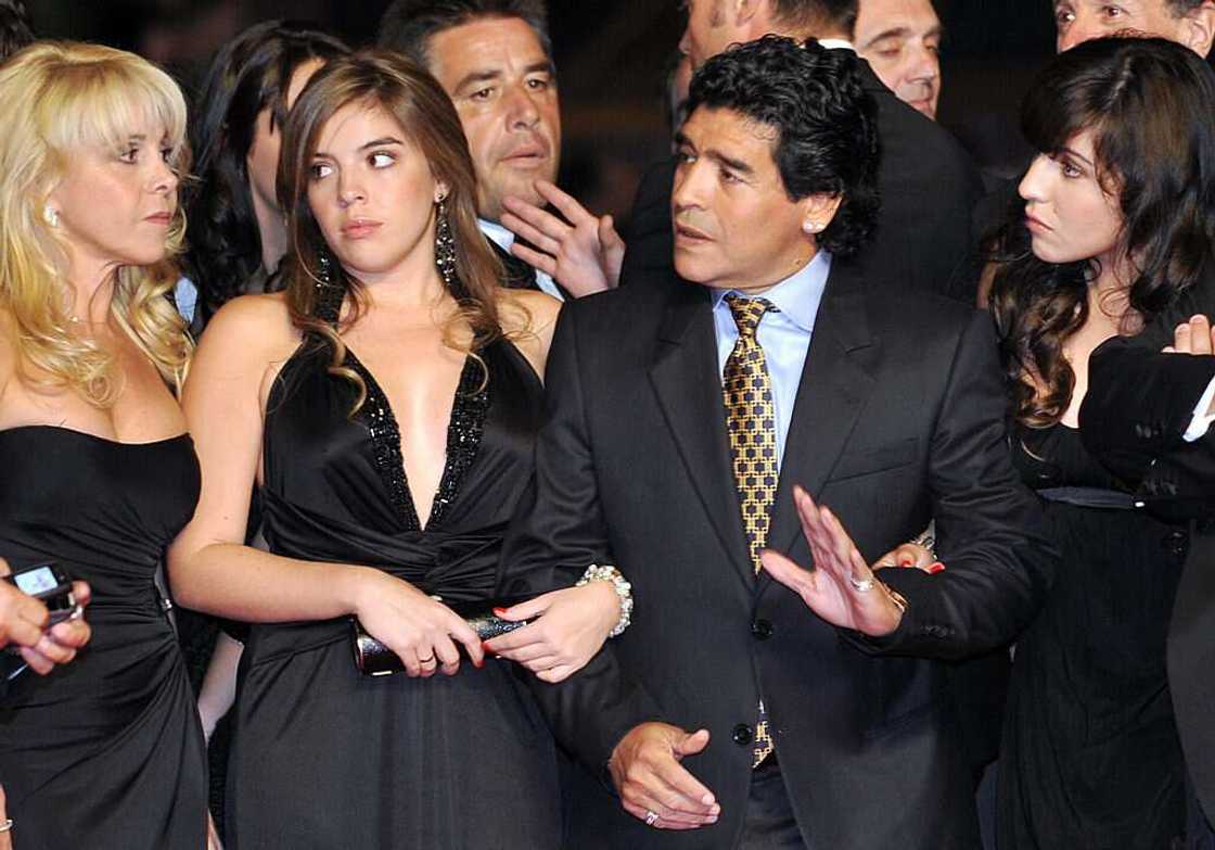 Giannina Maradona’s father Giannina Maradona’s father