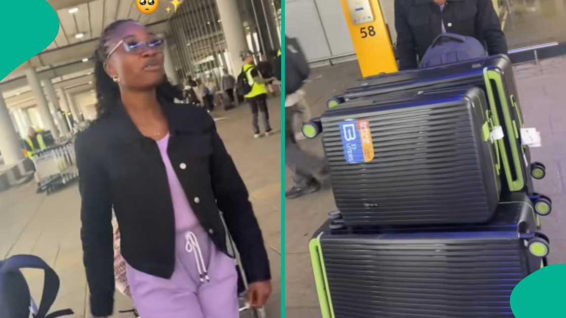 Lady shares amount she spent to move to the UK as student. Lady shares amount she spent to move to the UK as student.