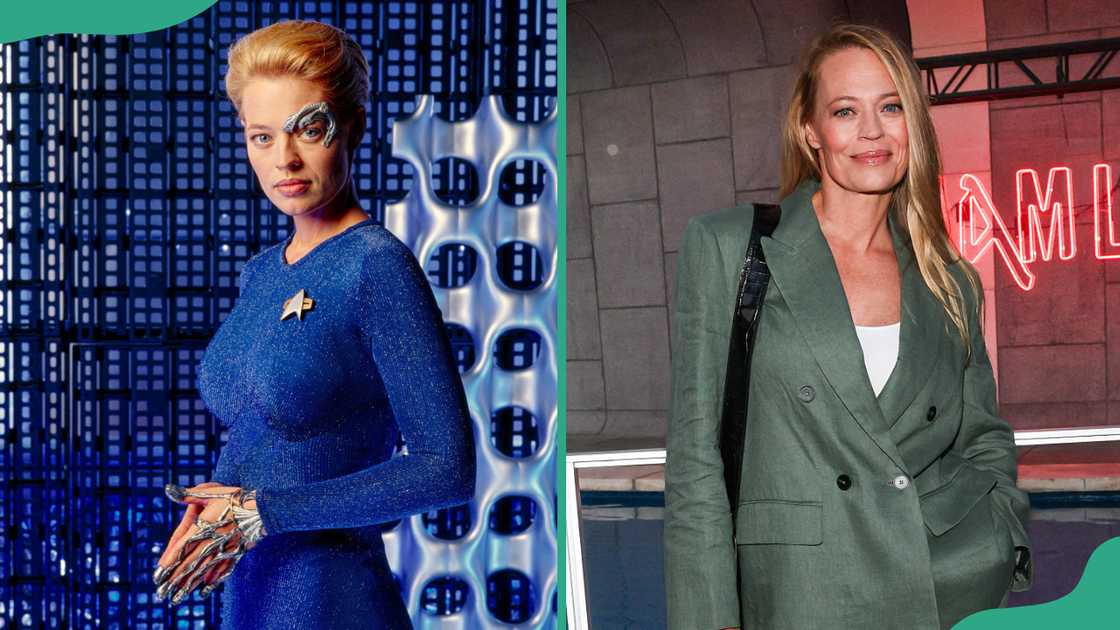 Jeri Ryan then and now
