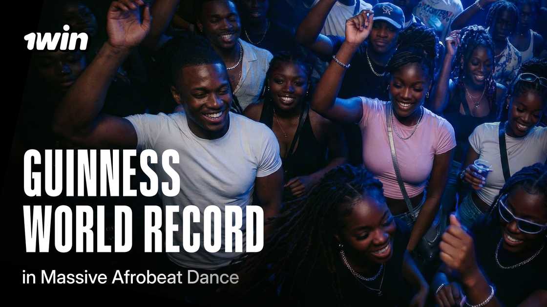 1win and Nigerians make history with Guinness World Record in Afrobeat dance 1win and Nigerians make history with Guinness World Record in Afrobeat dance