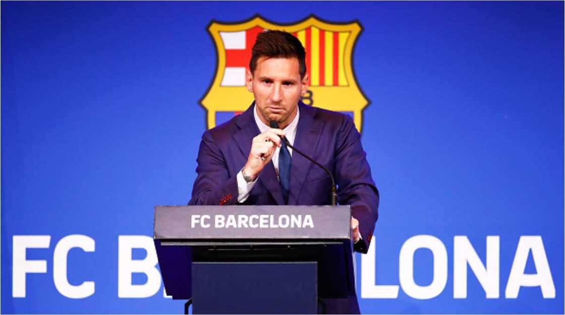 Moments After Shedding Tears During Press Conference, Lionel Messi Spotted Doing With Barcelona Fans