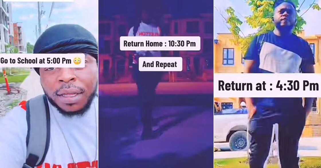 Man laments over difficult life in Canada Man laments over difficult life in Canada