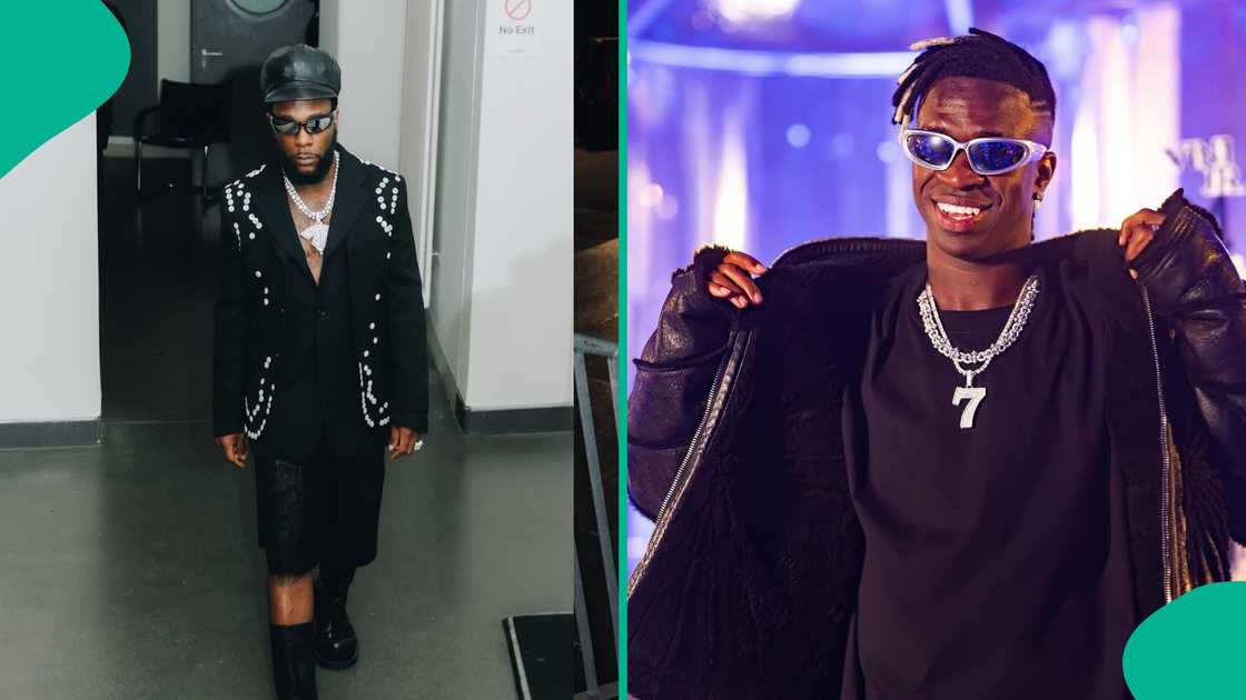 Afrobeats superstar Burna Boy meets Real Madrid forward Vinicius Junior Afrobeats superstar Burna Boy meets Real Madrid forward Vinicius Junior