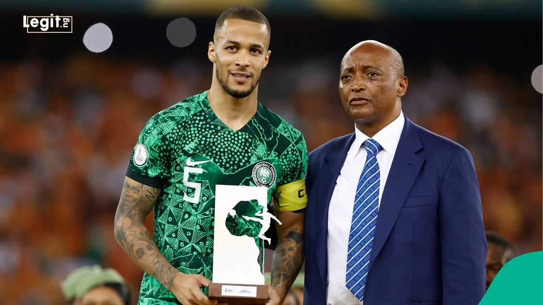 Super Eagles, Nigeria, William Troost-Ekong, Morocco, AFCON, Football.