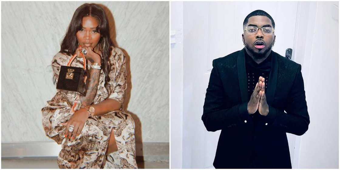 Tiwa Savage Spent Over N9.4 Million in the Club, Skiibii Hails Singer, Shares Video From Their Club Hang Out Tiwa Savage Spent Over N9.4 Million in the Club, Skiibii Hails Singer, Shares Video From Their Club Hang Out