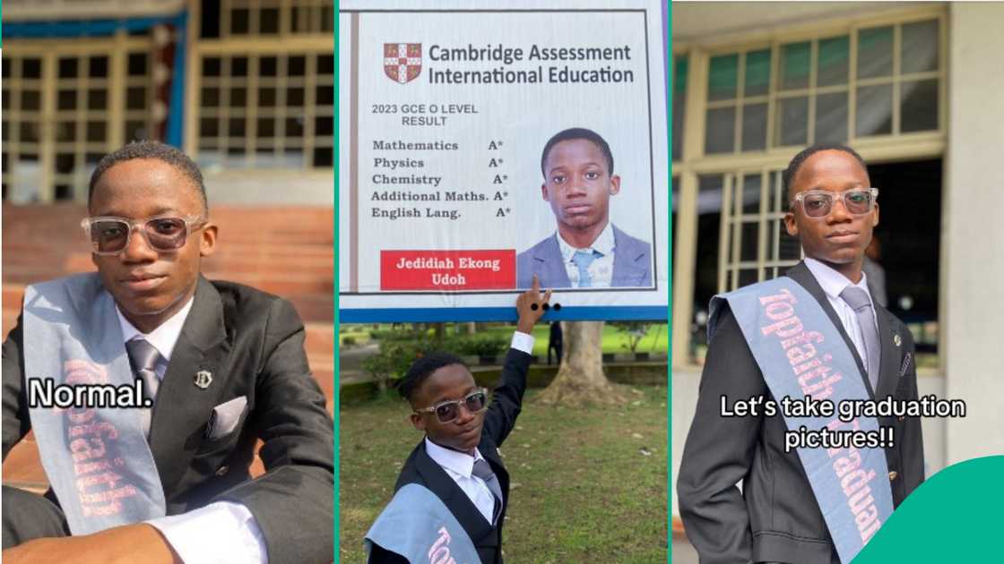 Exceptional Nigerian boy passes his Cambridge exam with flying colours