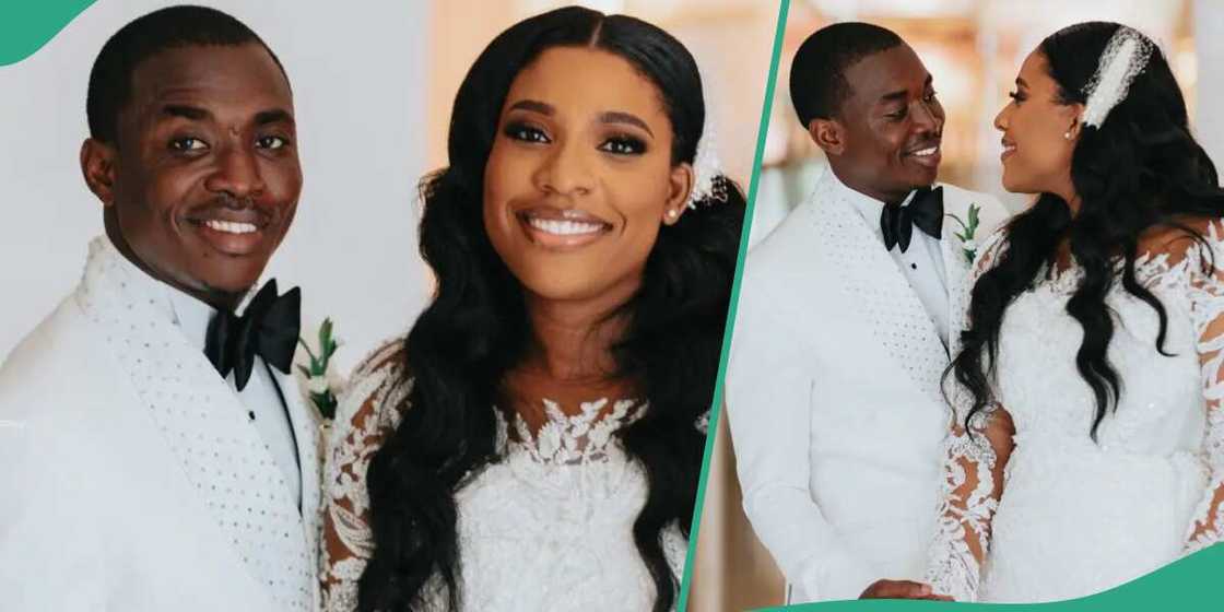 Theophilus Sunday and wife wed in style. Theophilus Sunday and wife wed in style.