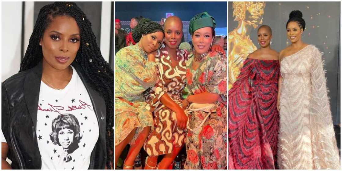 Tasha Smith in Lagos Tasha Smith in Lagos
