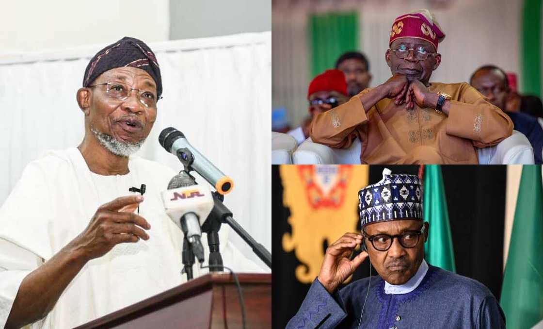 Aregbesola, Tinubu, Buhari Aregbesola, Tinubu, Buhari