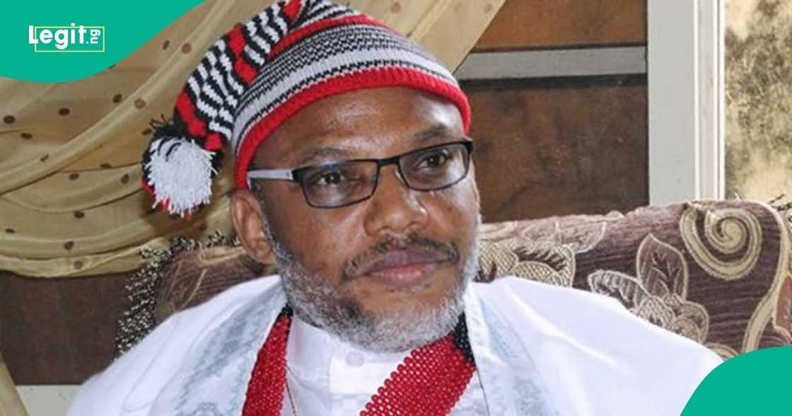 Recently, the court played a provocative old video featuring Nnamdi Kanu’s inciteful statements. Recently, the court played a provocative old video featuring Nnamdi Kanu’s inciteful statements.