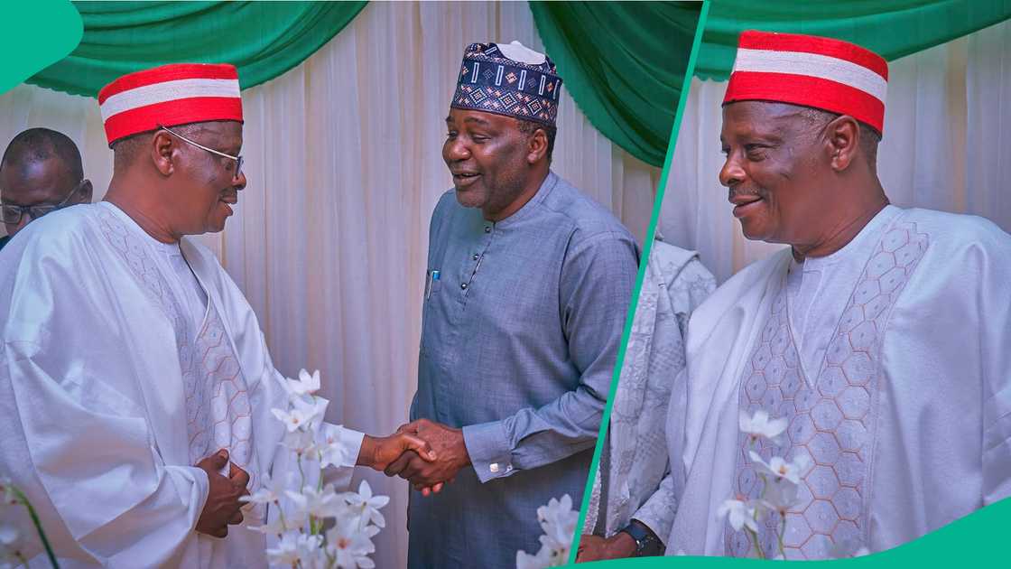 Lokacin da Kwankwaso ya ziyarci fadar shugaban kasa