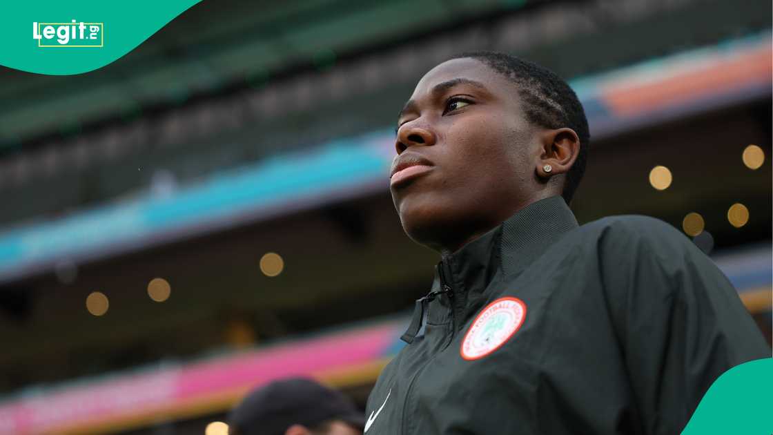 Asisat Oshoala, Super Falcons, Nigeria, WAFCON, Bay FC Asisat Oshoala, Super Falcons, Nigeria, WAFCON, Bay FC