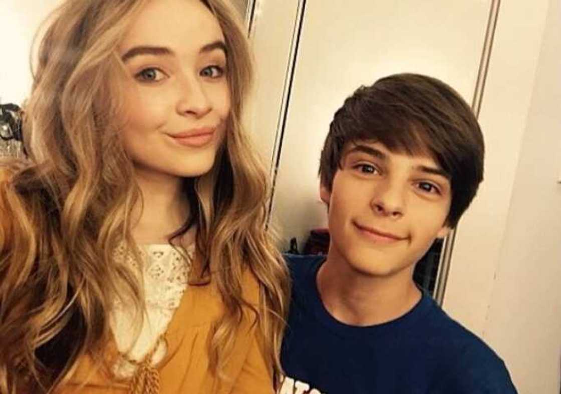 sabrina carpenter and corey fogelmanis