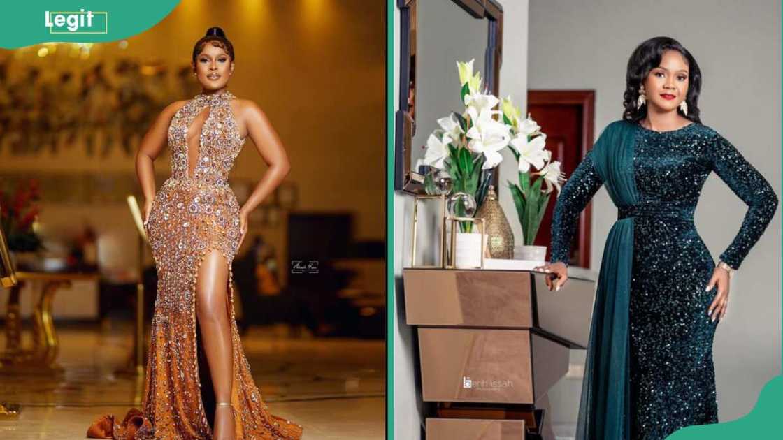 women wearing long gowns women wearing long gowns