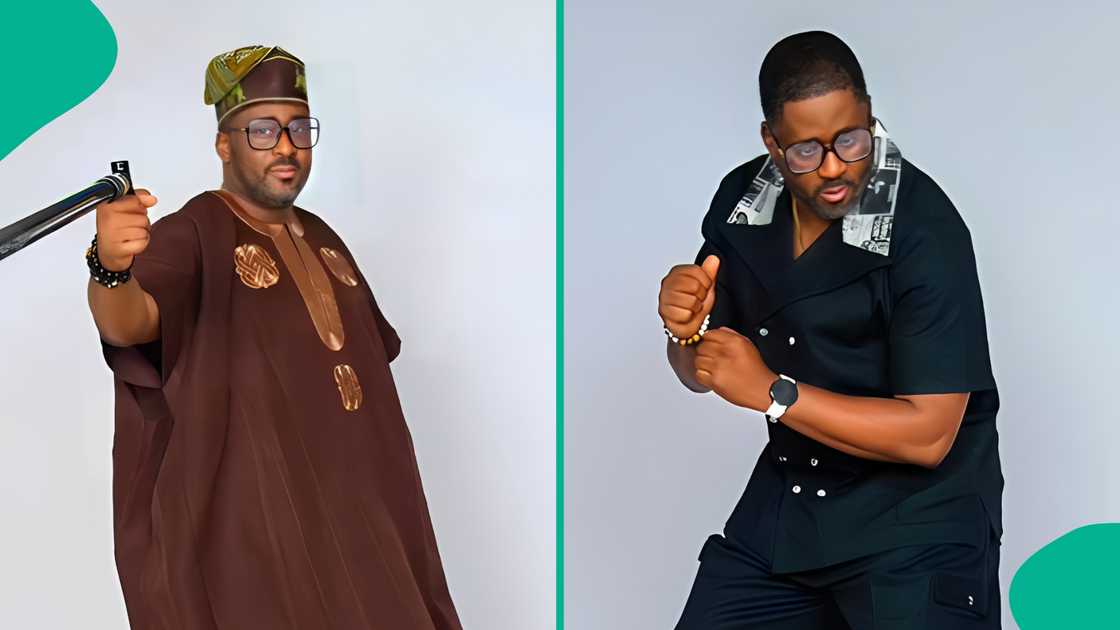 Desmond Elliot marks 50th birthday in elegant outfits