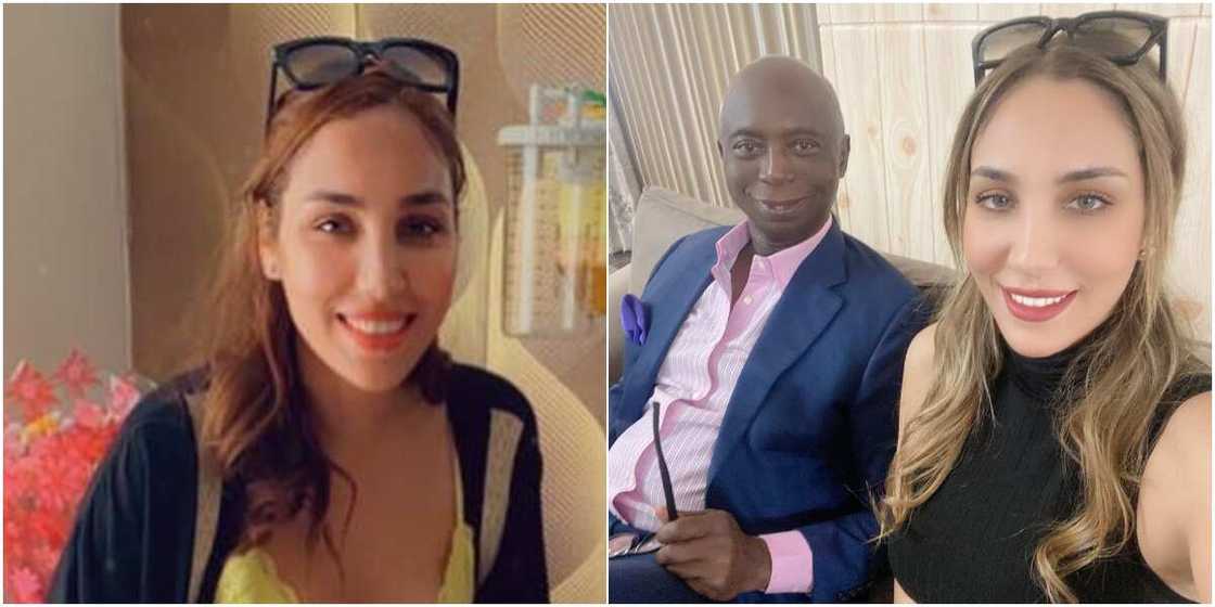 Ned Nwoko and his Moroccan wife