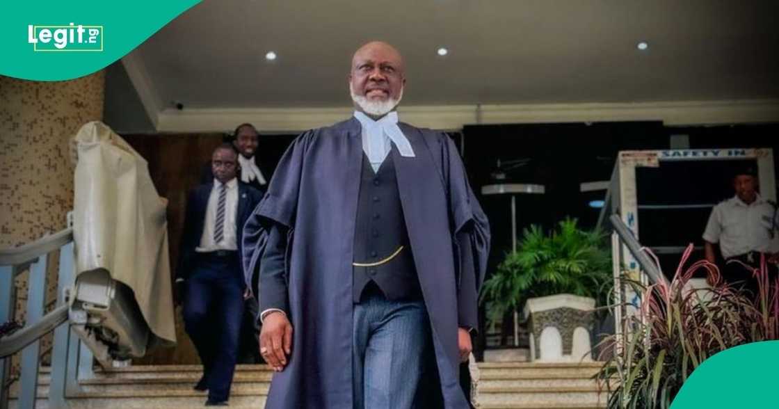 Nigerians are reacting massively as former senator Dino Melaye makes his first court appearance.
