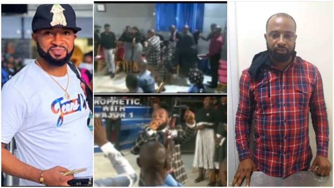 Nigerians wondered who true men of God are. Nigerians wondered who true men of God are.