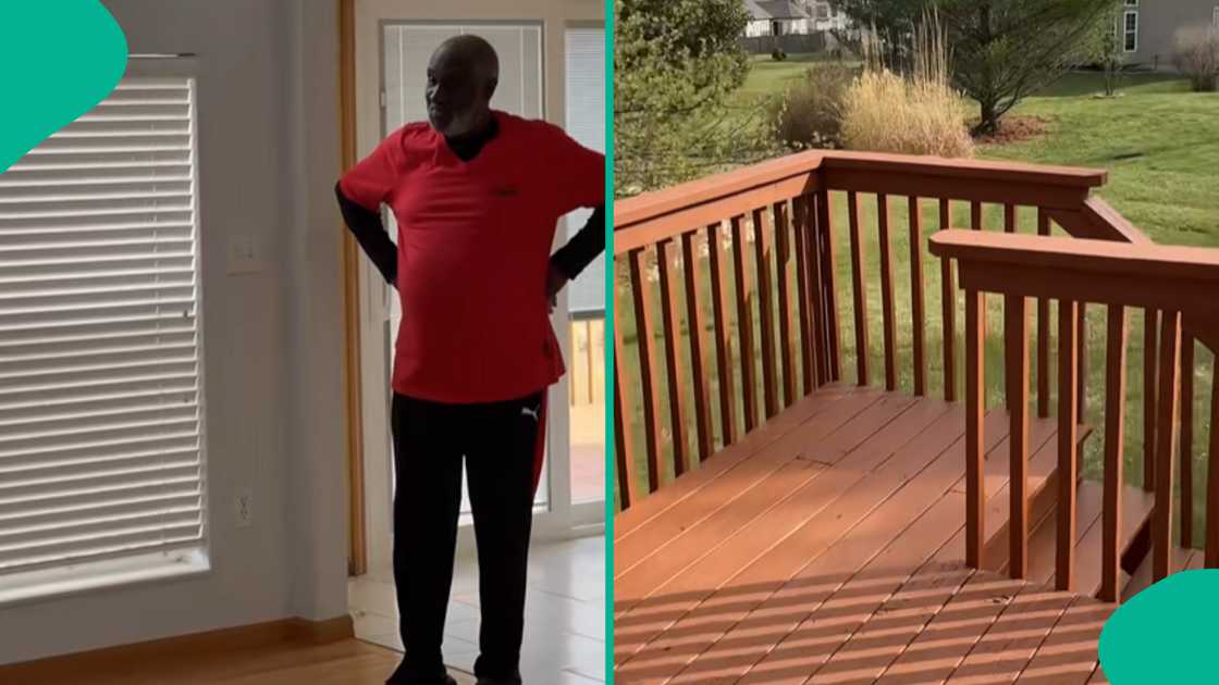 Grandpa reacts after seeing house his daughter bought. Grandpa reacts after seeing house his daughter bought.