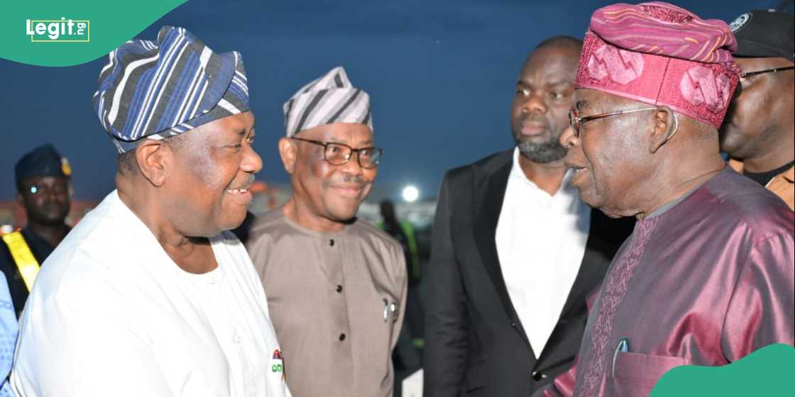 President Tinubu shakes cabinet members President Tinubu shakes cabinet members