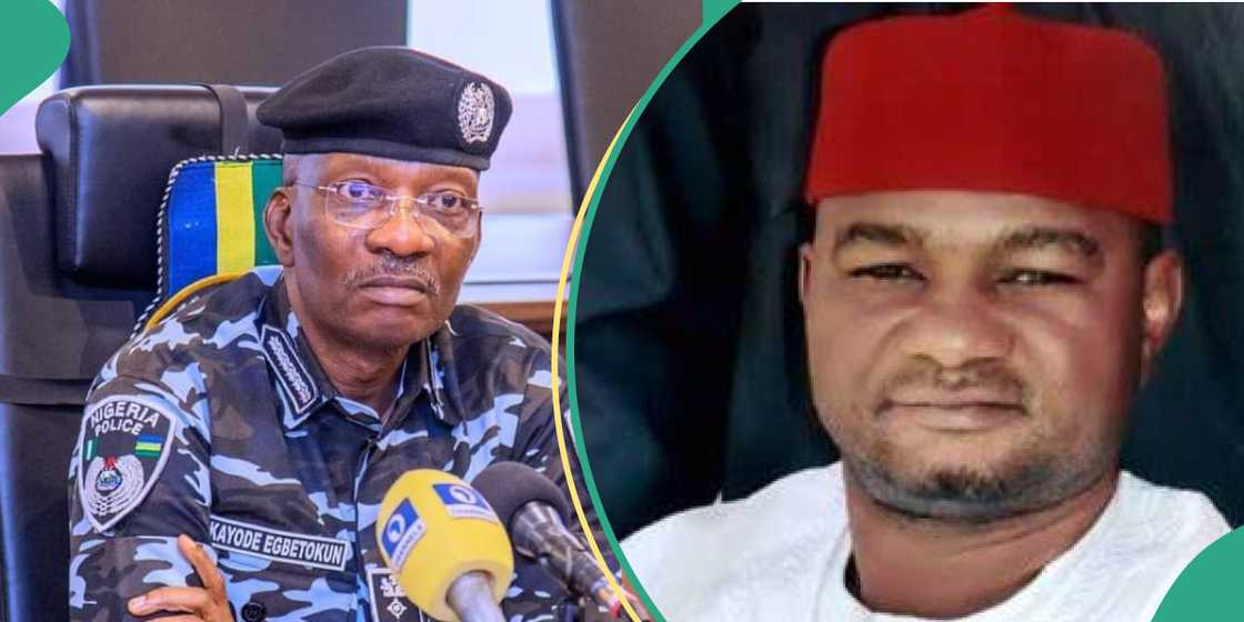 Nigerian Senator protests during IGP defence of police 2025 budget