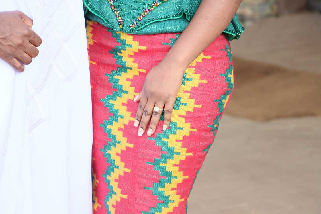 An African marriage ceremony. An African marriage ceremony.