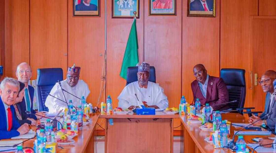 EU chiefs in Nigeria EU chiefs in Nigeria