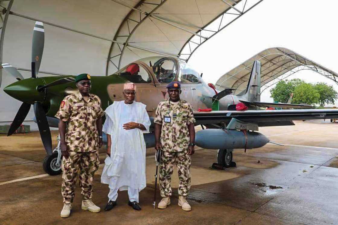 The first batch of Tucano fighter jets arrive Nigeria.