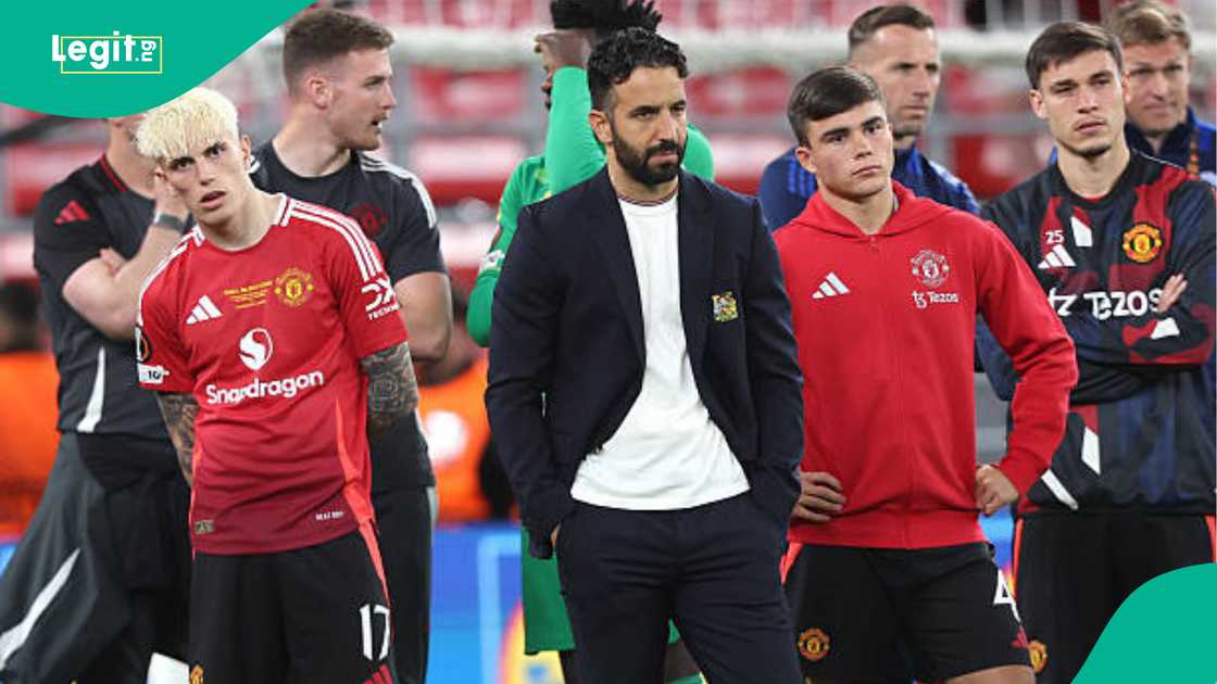 Manchester United, Ruben Amorim Alejandro Garnacho, Europa League Manchester United, Ruben Amorim Alejandro Garnacho, Europa League