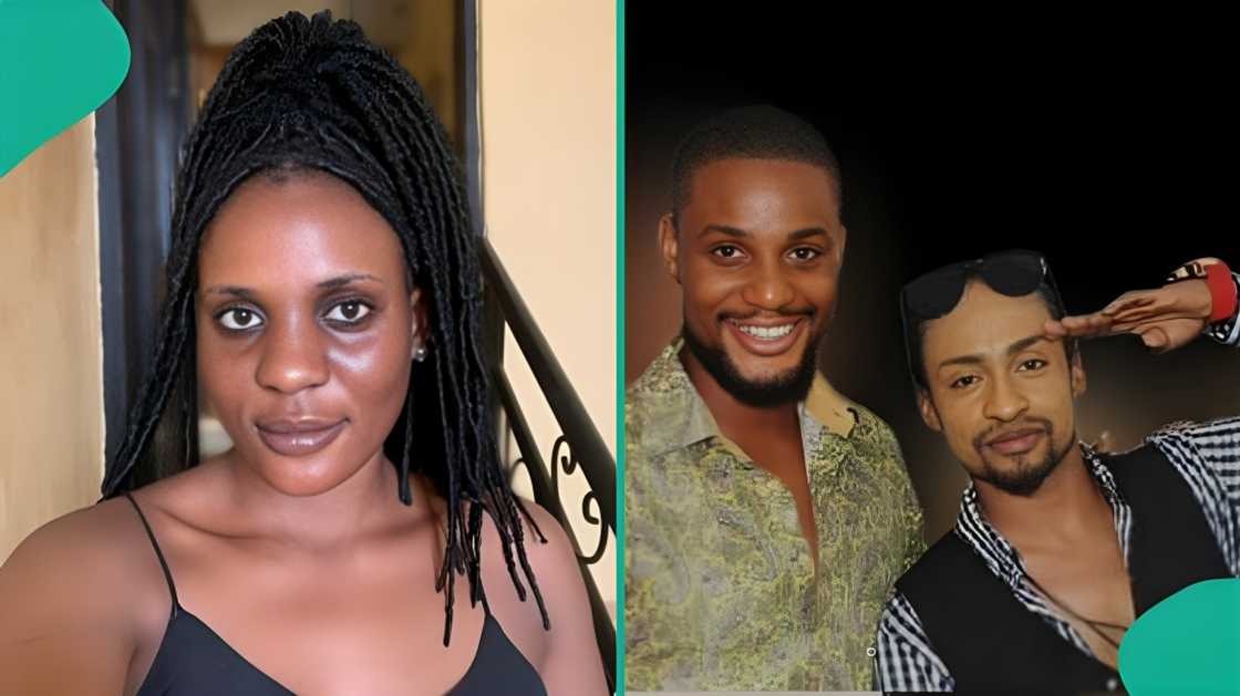 Alexx Ekubo: Lady breaks down after hearing last voice note to Denrele
