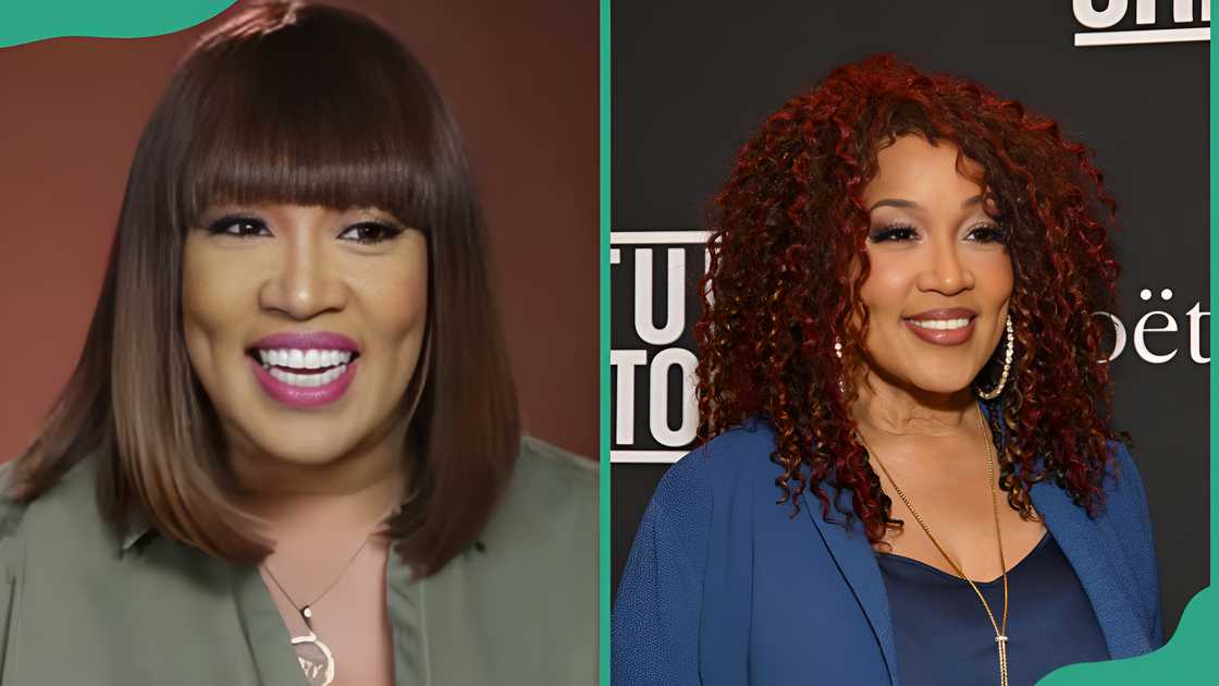 Kym Whitley as Gertie Lowe in 1999 and her in Los Angeles on 7 June 2025