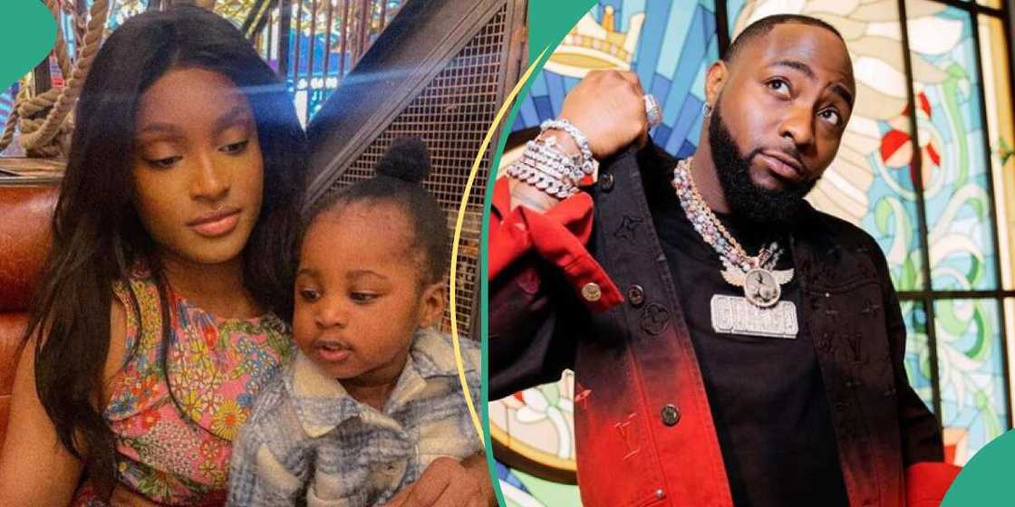 Davido's baby mama Larissa London, Davido Davido's baby mama Larissa London, Davido